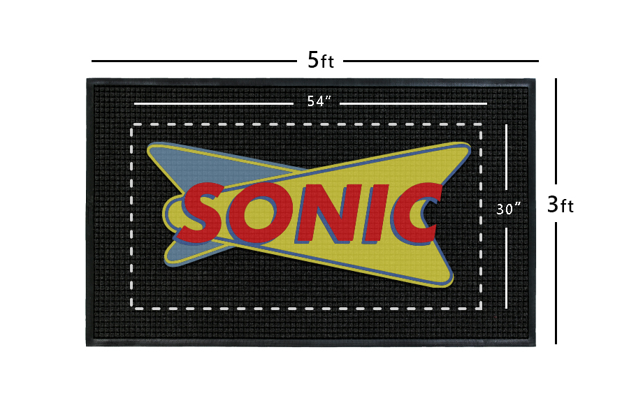 Waterhog Inlay Logo Indoor Outdoor Mat 35x58 inches